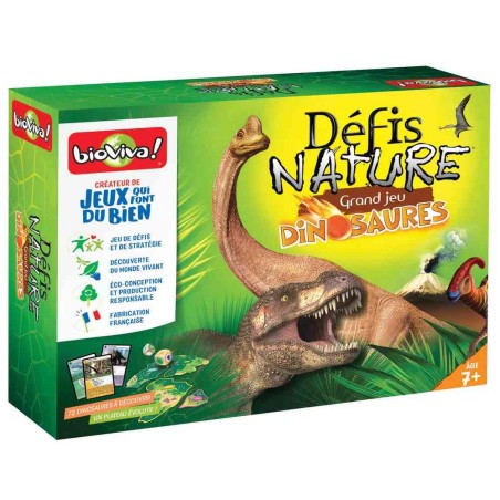 LE GRAND JEU DEFIS NATURE DINOSAURES