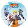 8 ASSIETTES 23 CM SANS PLASTIQUE NARUTO