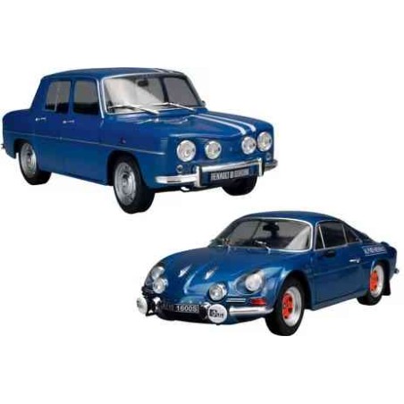 PACK RENAULT ALPINE A110 1600S ET RENAULT R8 GORDINI 1300