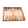 BACKGAMMON BOIS 38 CM FACON LOUPE D ORME PLIABLE