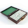 PETIT MAHJONG BOITE BOIS TUILE 20X27X10