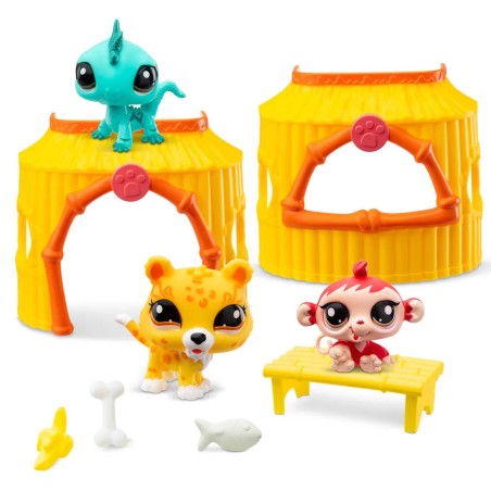 LPS PACK A THEME 3 PETS - TIKI JUNGLE