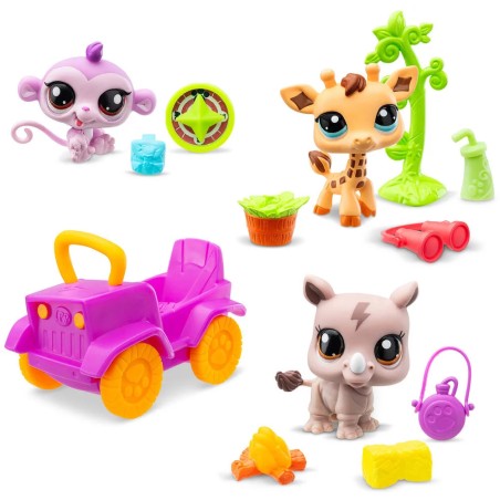 LPS PACK A THEME 3 PETS - SAFARI