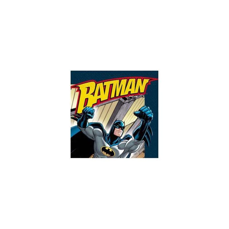 20 SERVIETTES BATMAN