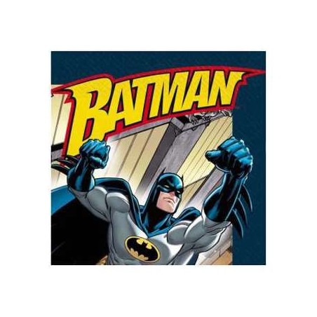 20 SERVIETTES BATMAN