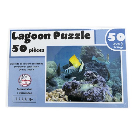 PUZZLE DIVERSITE DE LA FAUNE CORALIENNE POLYNESIE