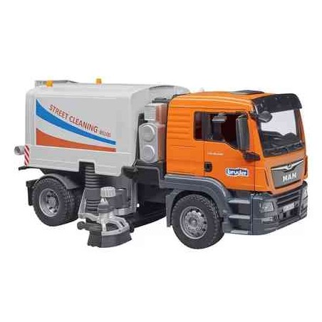 BRUDER - CAMION NETTOYAGE DE RUES MAN TGS