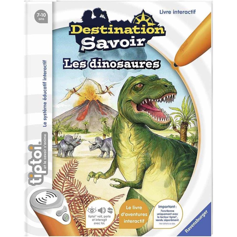 TIPTOI - DESTINATION SAVOIR - LES DINOSAURES