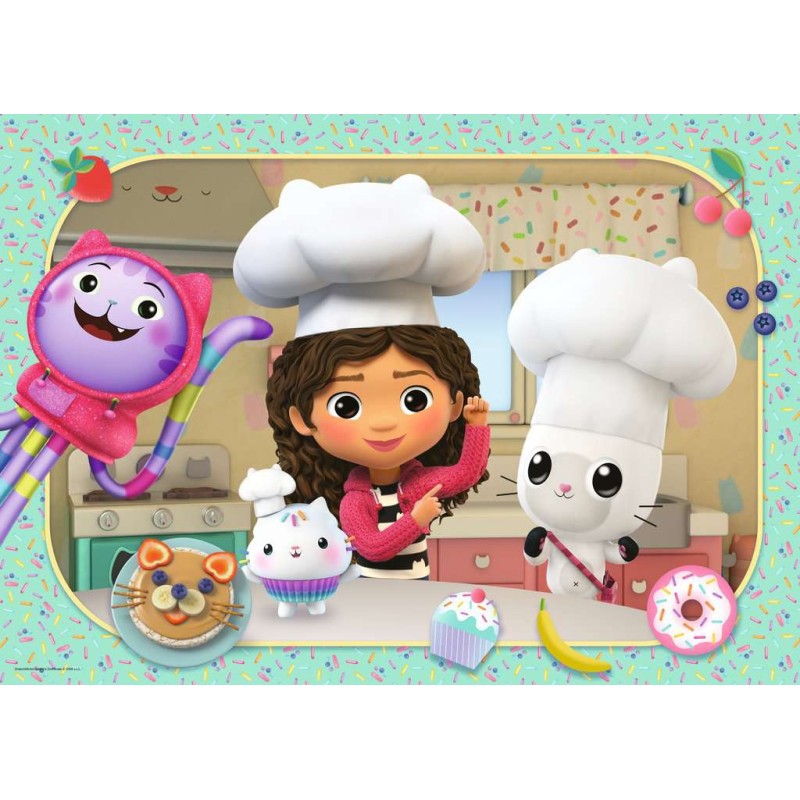 PUZZLE GIANT 24 P - LA CUISINE DE GABBY - GABBY S DOLLHOUSE