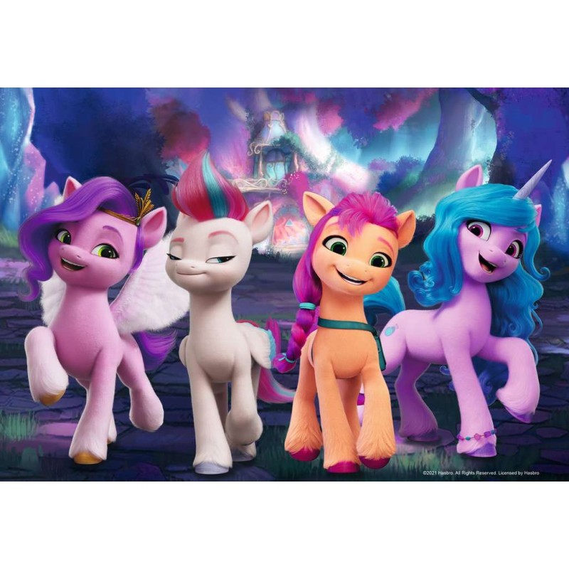 PUZZLES 2X24 PIECES - AMITIE ENTRE PONEYS MY LITTLE PONY