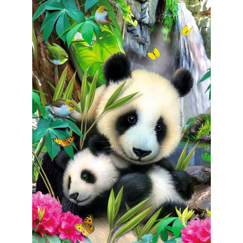 PUZZLE 300 P XXL - CHARMANTS PANDAS