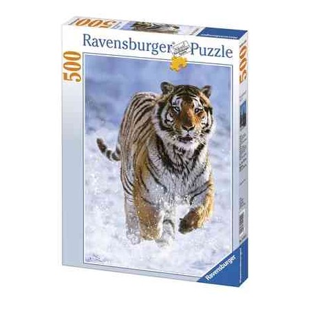 PUZZLE 500 P - TIGRE DANS LA NEIGE