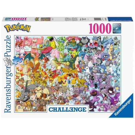 PUZZLE 1000 P - POKEMON CHALLENGE PUZZLE