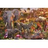 PUZZLE 3000 P - ANIMAUX DU CONTINENT AFRICAIN