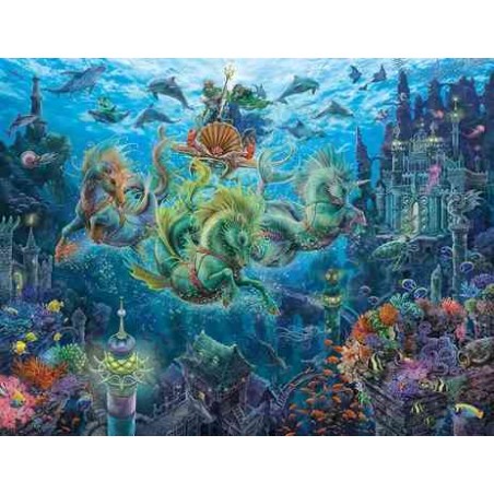 PUZZLE 2000 PIECES - SOUS L EAU