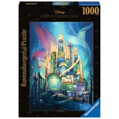 PUZZLE 1000 P - ARIEL COLLECTION CHATEAU DISNEY PRINC