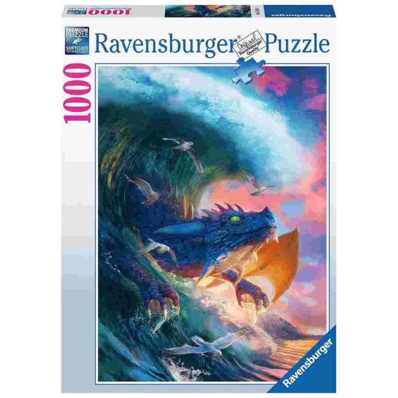 PUZZLE 1000 PIECES - LA COURSE DU DRAGON