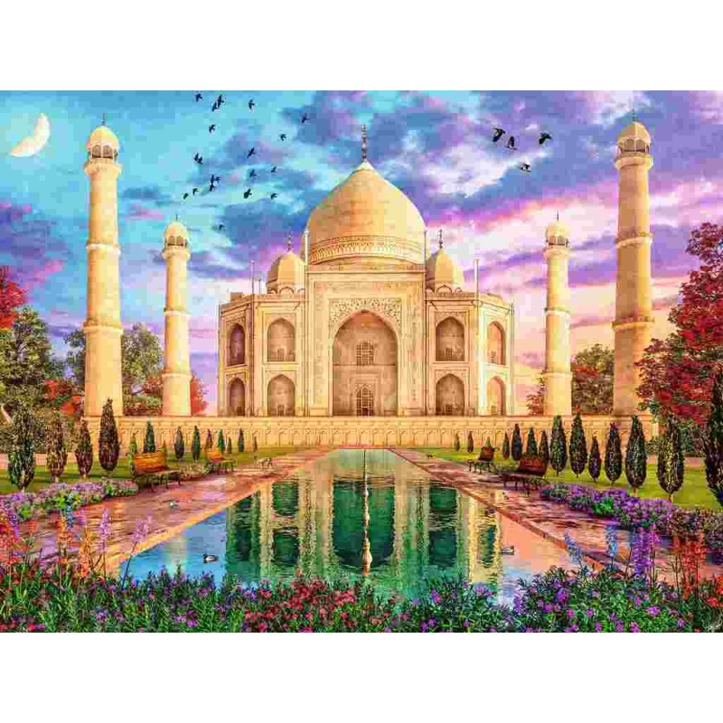 PUZZLE 1500 PIECES - TAJ MAHAL ENCHANTE