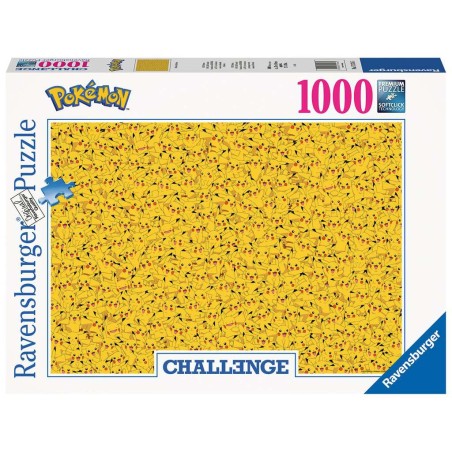 PUZZLE 1000 P - PIKACHU - POKEMON CHALLENGE PUZZLE