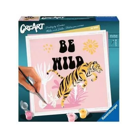 CREART - 20X20CM - BE WILD - JOLANE EDITION