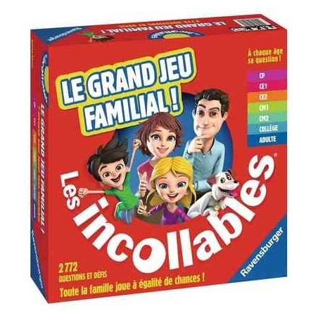 LE GRAND JEU FAMILIAL DES INCOLLABLES