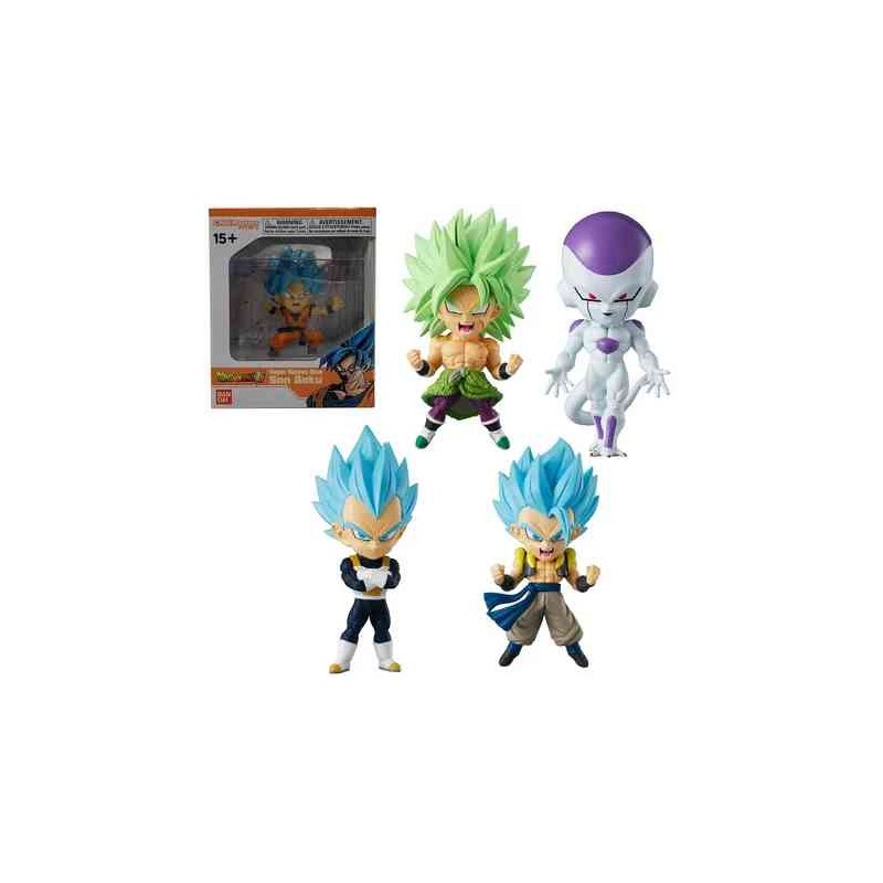 CM FIGURINE CHIBI MASTERS 8 CM ET SON SOCLE DRAGON BALL