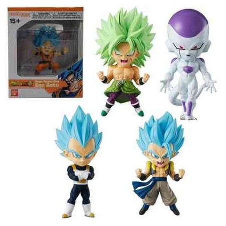 CM FIGURINE CHIBI MASTERS 8 CM ET SON SOCLE DRAGON BALL