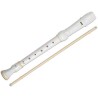 FLUTE TOUCHER BAROQUE - COLORIS BLANC - BOITE LITHO