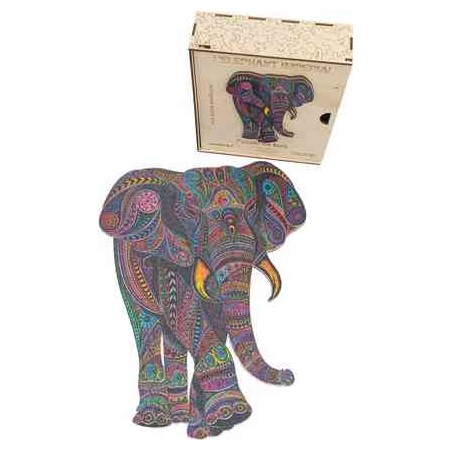 L ELEPHANT IMPERIAL PUZZLE EN BOIS