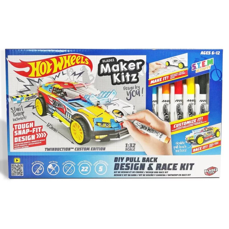 HOT WHEELS KIT DE DESIGN ET DE COURSE