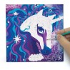 PEINTURE PAR NUMEROS SUR TOILE - NEBULIA SON CHEVAL MAGIQUE