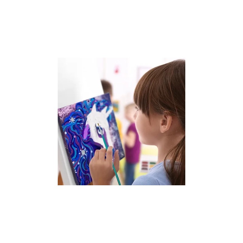 PEINTURE PAR NUMEROS SUR TOILE - NEBULIA SON CHEVAL MAGIQUE