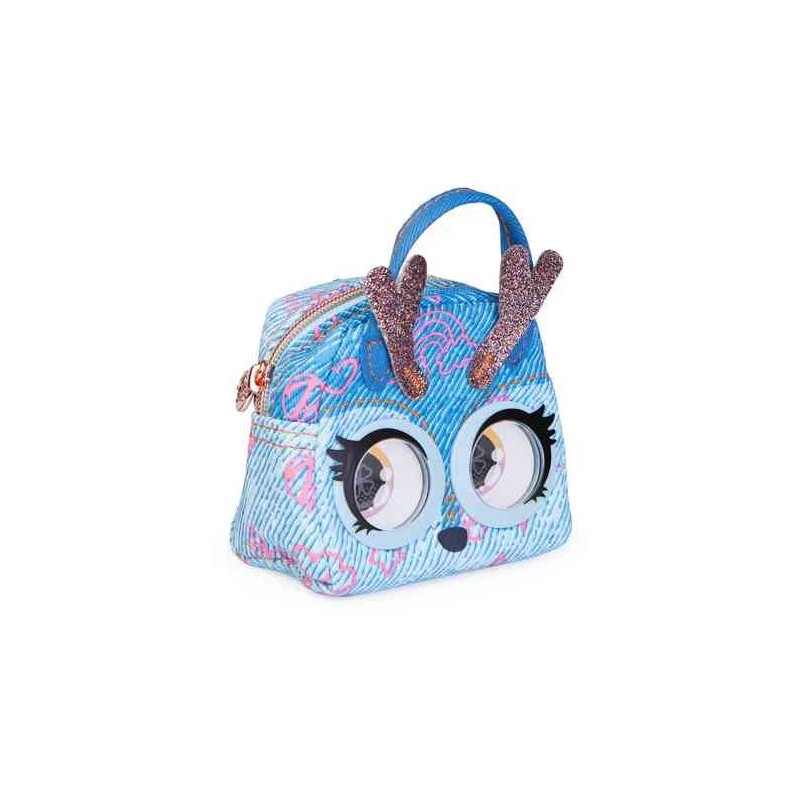 PURSE PETS MICRO - CERF DENIM