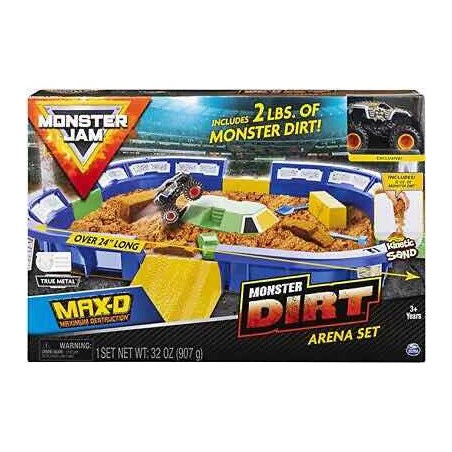 MONSTER JAM - MONSTER DIRT ARENA PLAYSET - ECHELLE 1 64