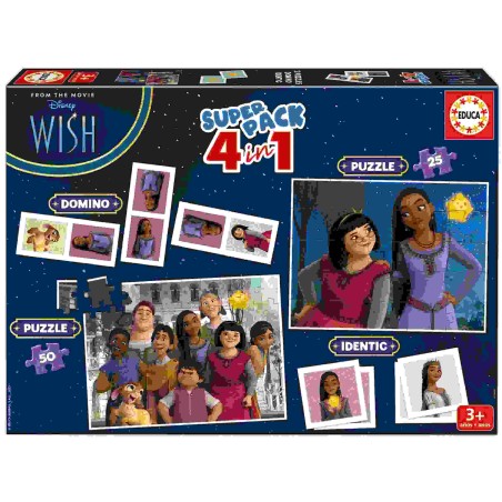 EDUCA SUPERPACK 4 IN 1 WISH