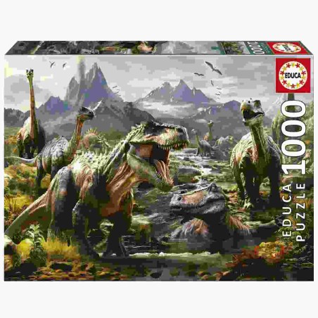 1000 DINOSAURES FEROCES