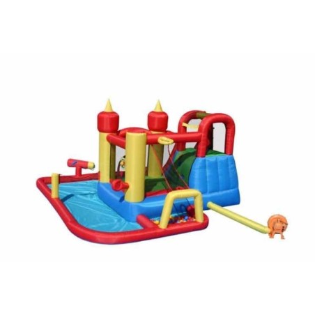 CHATEAU GONFLABLE JUMP AND SPLASH FUNLAND 410X385X220CM