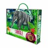 MAQUETTE 3D - LA JUNGLE UNE BIODIVERSITE EXTRAORDINAIRE L ELEPHANT 3D