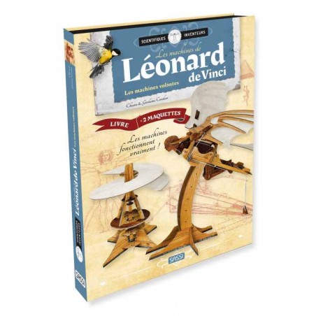 LEONARD DE VINCI - LES MACHINES VOLANTES 3D