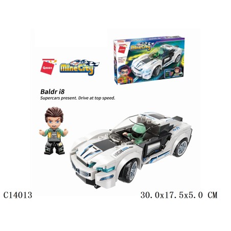 BUILDING BLOCK SERIES BALDR I8 168PCS