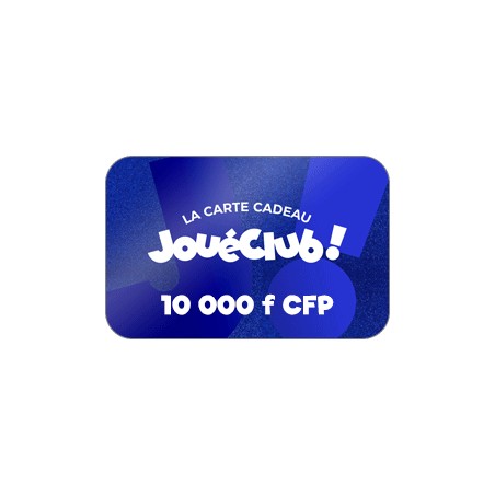 CARTE CADEAU JOUECLUB 10 000 XPF