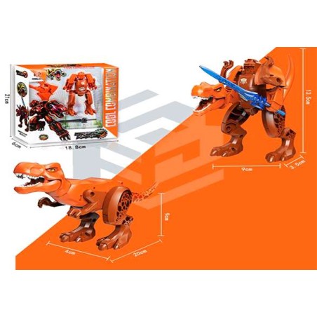 TRANSFORM DINOSAUR ORANGE