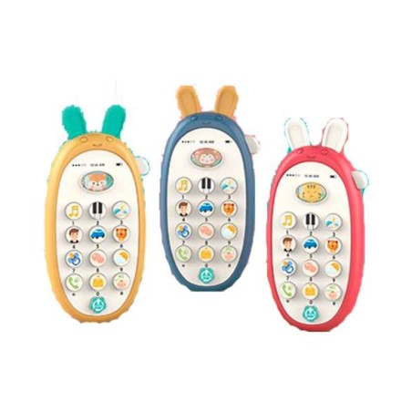 RABBIT PHONE 3 COLOR 12PCS-DISPLAY BOX