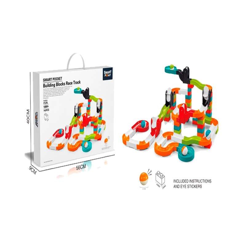 BALL TRACK BUILDING BLOCK 142PCS