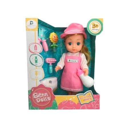 14 VINYL DOLL CAN DRINK WATER-PEE WITH IC WITH ACCESSORIES INCLUDE BATTERY