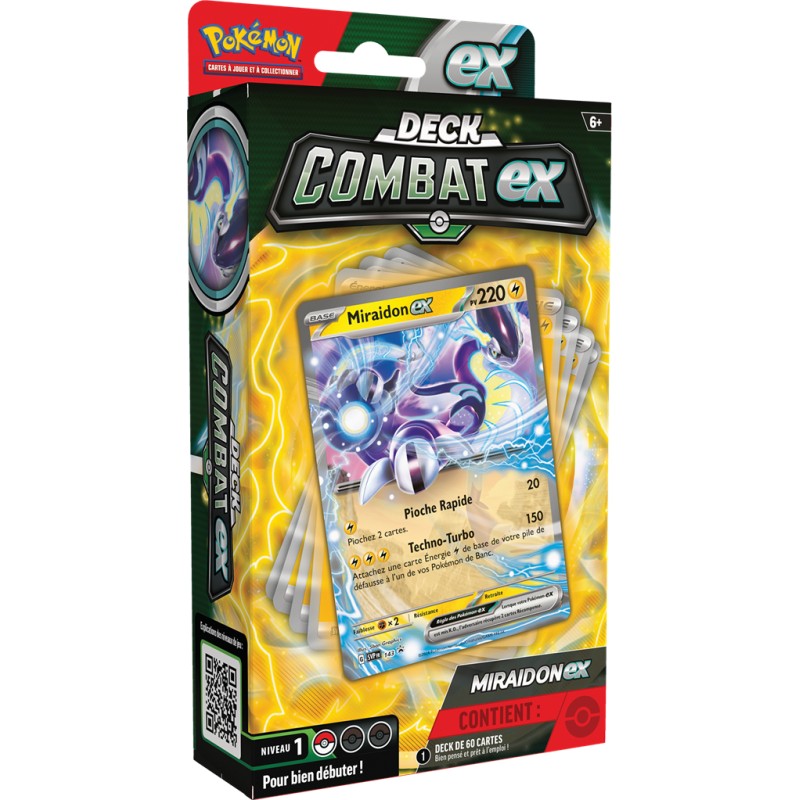 POKEMON DECK DE COMBAT MIRAIDON-VICTINI EX 24