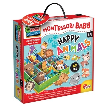 MONTESSORI BABY HAPPY ANIMALS LES ANIMAUX