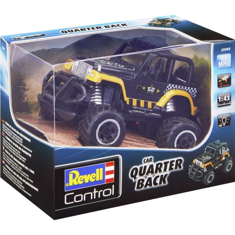 RC CAR JEEP WRANGLER QUARTER BACK