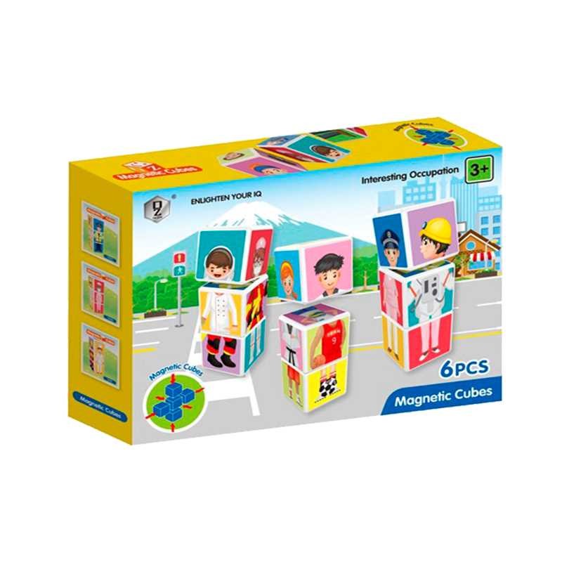 MAGNETISM BUILDING BLOCK SERIES 6PCS