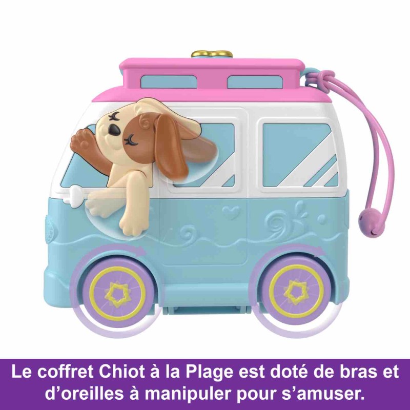 COFFRET CHIOT A LA PLAGE POLLYPOCKET